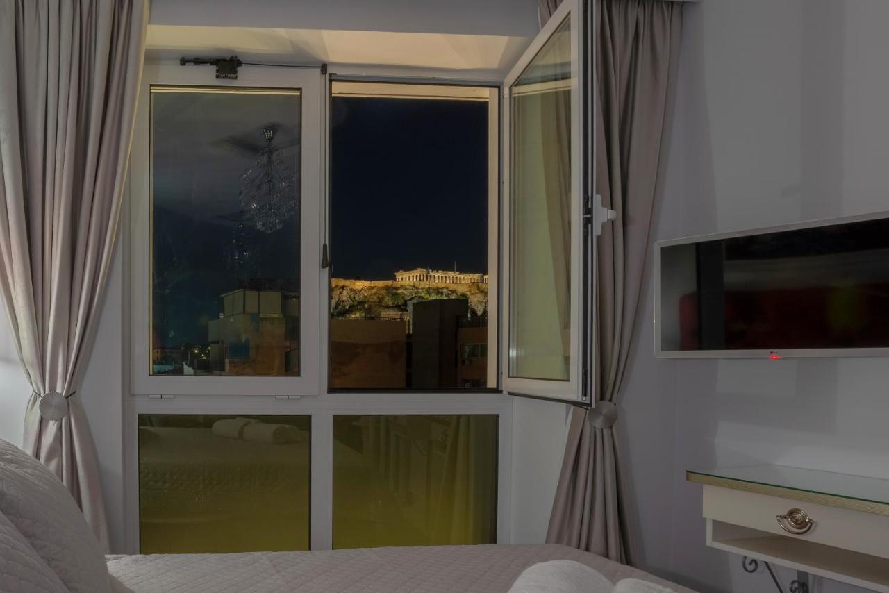 Diana'S Suite Viewing The Acropolis Athen Exterior foto